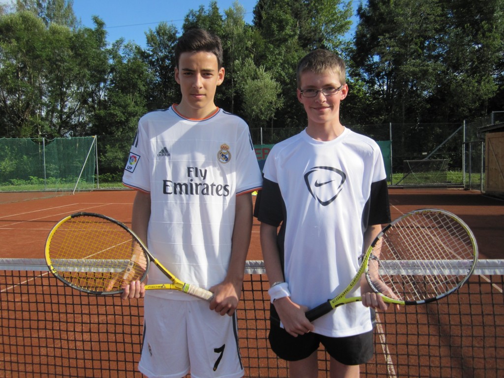 Lukas Recher und Christopher Poglei